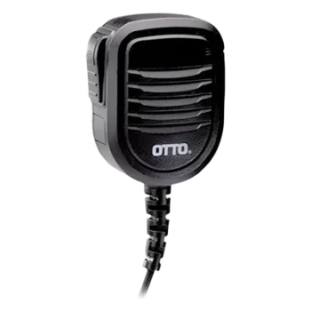 Micrófono-Bocina para Radio Portátil / Compatible Kenwood NX/TK Series / Certificación MIL-STD-810 / PTT 500,000 Ciclos / Audio 3.5 mm / Clip 360°