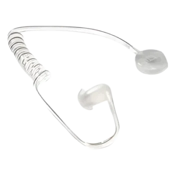 Tubo Acústico / Transparente / Conector Circular / Inserto Ergonómico / Empaque Individual