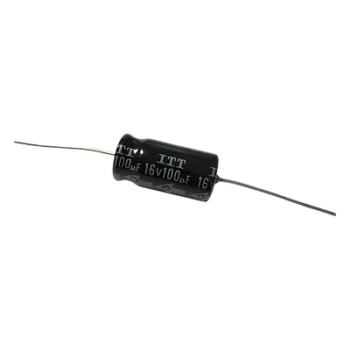 Capacitor Electrolítico / 100 µF / 16 VCC / Montaje Compacto