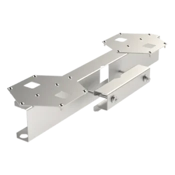 Base Doble para Lámpara de Obstrucción EI-GSLSE. Compatible con tubo hasta 1-1/4".