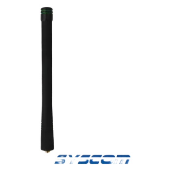 Antena VHF Helicoidal, 150-164 MHz. Versión Mejorada, conector SMA Hembra.