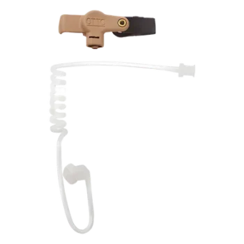 Adaptador de Audio / Transductor de Voz Integrado / Compatible Auriculares y Earphones / Diseño Ergonómico Beige