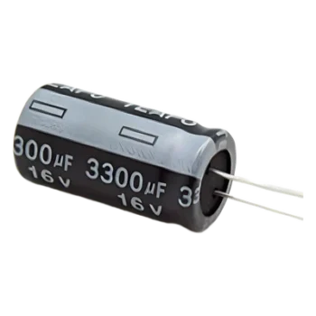 Capacitor Electrolítico / 3300 µF / 16 V / Tolerancia ±20% / Radial / -40°C a +85°C