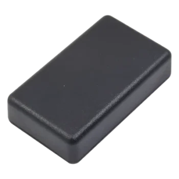 Gabinete de Plástico 0.59 (1.5) x 1.38 (3.5) x 2.36 (6.0) In (Cm), Color Negro.
