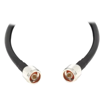 Jumper con Cable LMR400 con Conectores N Macho / N Macho de 25 metros.