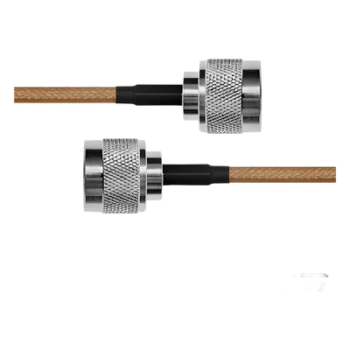 Jumper de 110 cms. con Cable Coaxial RG-142/U, con Conectores N Macho a N Macho.