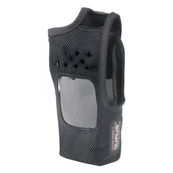Funda de Nylon, clip metálico-cinto, capuchón auto-adherible y visor frontal / TK-2312/3312, NX-240/340.