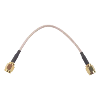 Jumper y Cable de Red para Equipo de Redes Inalámbricas SMA Macho Inverso en ambos extremos.