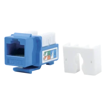 Módulo Jack Keystone / Cat5e / Terminación 110 / RJ45 / Sin Blindaje / Azul
