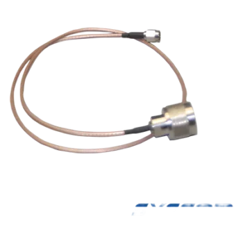 Cable RG-316 con conectores N Macho en un extremo y en el otro SMA Macho.