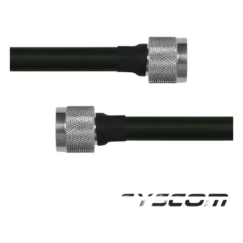 Cable Coaxial RG-214/U de 110 cm, en 50 Ohm, 0.425", CD-4 GHz, con Conectores N Macho a N Macho.