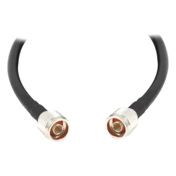 Jumper con Cable LMR400 con Conectores N Macho / N Macho de 3 metros.