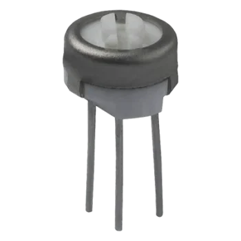 Potenciómetro Cermet Trimer / 200 kΩ / 1 Vuelta / 0.5 W / 0.250" Diámetro / Terminales PCB / -55°C a +150°C