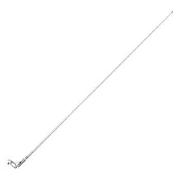 Antena marina VHF de 6dB de 2.4 m con cable RG-58 y conector PL-259