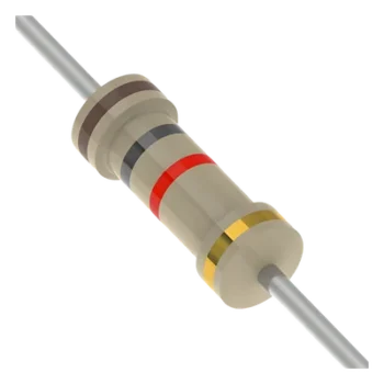 Resistencia de Potencia en Oxido de Metal, 1 K Ohm, 1 Watt, 5% ROHS Comp., 3.5 x 10 mm.