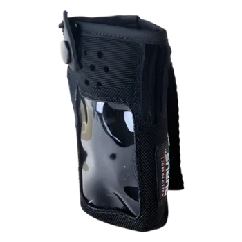 Funda reforzada de Nylon, lazo para cinto, correa con broche y visor frontal para IC-F1000T/09 o IC-F2000T/09.