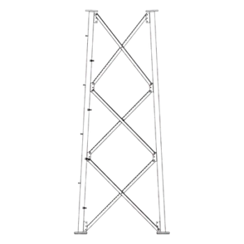 Sección 9 Base para Torre Autosoportada línea SSV (Código de Fábrica: 9N82)