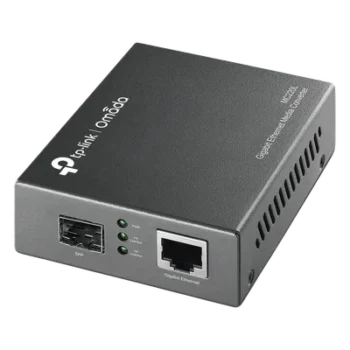 Convertidor de Medios / 1 Puerto SFP 1 Gbps / 1 Puerto RJ45 10/100/1000 Mbps / Monomodo o Multimodo / Plug and Play