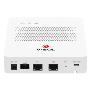 Mini OLT / 1 Puerto GPON SC/UPC / 3 Puertos Uplink / Hasta 64 ONUs / 20 km / 5.5 x 5.5 x 1.4 in