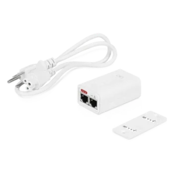 Adaptador PoE / Gigabit 10/100/1000 Mbps / 24 VDC 0.3 A / Protección ESD / 72 x 45 x 33 mm / Interior