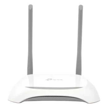 Router Inalámbrico / 300 Mbps / 2.4 GHz / 4 Puertos LAN 10/100 Mbps / 2 Antenas 5 dBi / WISP