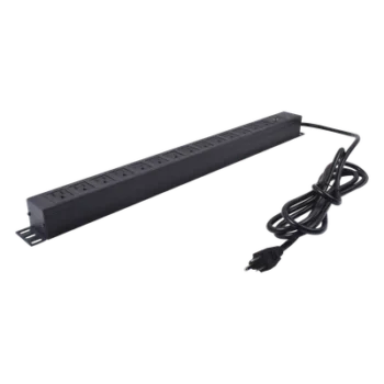 PDU Vertical / 14 Tomas NEMA 5-15R / 125 V Monofásico / Montaje en Rack 650 mm (25.6 in) / Cable 1.90 m (6.2 ft)