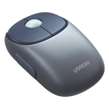 Mouse Inalámbrico / Bluetooth 5.0 y 2.4 GHz / 3 Dispositivos Simultáneos / 4 Niveles DPI hasta 4000 / Recargable USB-C / Alcance 10 m (32.8 ft) / 5 Botones
