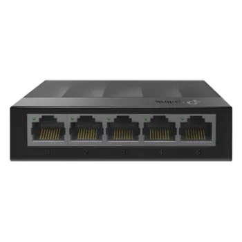 Switch / 5 Puertos Gigabit / 10 Gbps / Fanless / 3.5×2.8×0.9 in