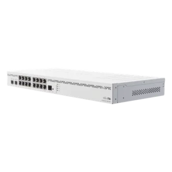 Cloud Core Router / 16 Puertos Gigabit / 2 SFP+ 10G / CPU 4 Núcleos 1.7 GHz / 4 GB DDR4 / Dual PSU