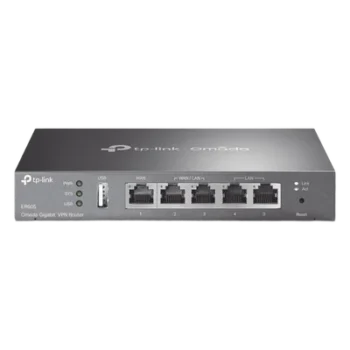 Router Gigabit Multi-WAN / 5 Puertos Gigabit / 150,000 Sesiones Concurrentes / 16 Túneles VPN IPsec / USB 2.0 / Controlador SDN Omada