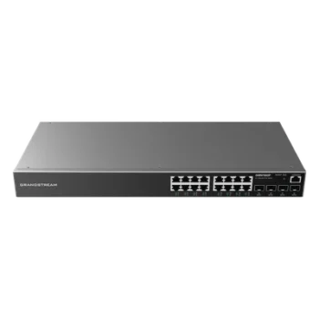 Switch PoE+ Administrable / 16 Puertos Gigabit / 4 SFP Uplink / 240W / 40 Gbps