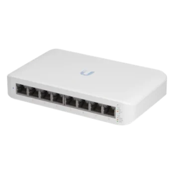 Switch Administrable PoE / 8 Puertos Gigabit / 4 Puertos PoE+ 802.3at / 52 W / 8 Gbps / Compacto