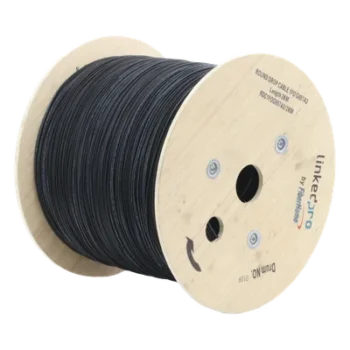 Carrete de Fibra Óptica Aérea Drop / G.657A2 / Monomodo 1 Hilo / Forro LS0H 3 mm / 2 km (6,562 ft) / Figura 0