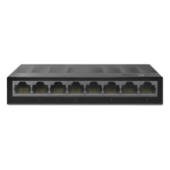 Switch de escritorio / 8 puertos Gigabit / 16 Gbps capacidad de conmutación / Fanless / 4.89W máximo
