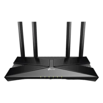 Router WiFi 6 de Doble Banda / AX 3000 Mbps / 4 Puertos LAN Gigabit / 4 Antenas de Alto Rendimiento / 0.85 x 0.44 x 0.14 pies
