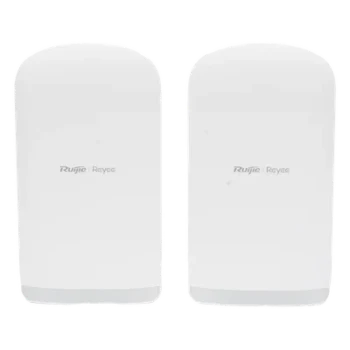 Kit Punto a Punto / Wi-Fi 5 867 Mbps / 5 GHz / Alcance 5 km (16,404 ft) / Antena 16 dBi / 3 Puertos Gigabit / IP55 / Administración Cloud