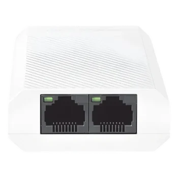 Extensor PoE+ Gigabit / 1 Entrada PoE+ / 2 Salidas PoE+ / 30 W Totales / 200 m (656.2 ft) / Plug and Play