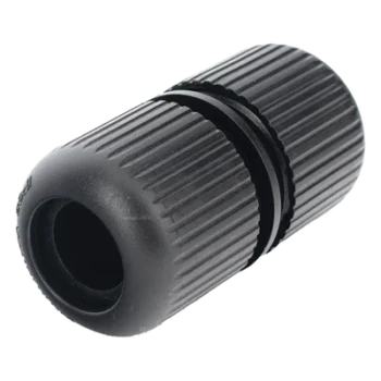 Protector Exterior IP68 / Conector Plug 12 Vcc / Cámaras Turbo HD / Polvo y Agua / Negro
