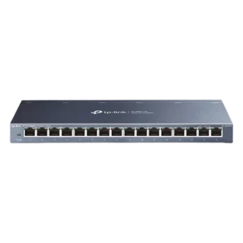 Switch / 16 Puertos Gigabit / 10/100/1000 Mbps / Fanless / Escritorio o Pared