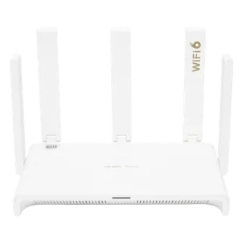 Router Wi-Fi 6 / 2.4 + 5 GHz / 2x2 MIMO / 4 Puertos LAN Gigabit / Dual WAN / Mesh OFDMA / 192 Usuarios Concurrentes
