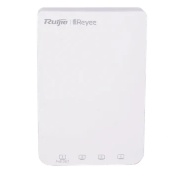 Punto de Acceso Wall Plate / Wi-Fi 5 / 1267 Mbps / MU-MIMO 2x2 / 5 Puertos Gigabit / PoE Out / Mesh / Beamforming