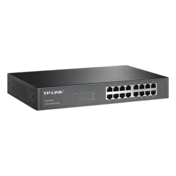 Switch Gigabit no administrable / 16 puertos 10/100/1000 Mbps / 35.7 Mpps / Escritorio o rack