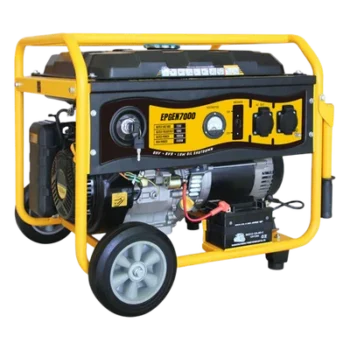 Generador a Gasolina / 6.5 kW Nominal / 7 kW Máxima / Salida Bifásica 110/220V / 12 Horas Continuas / Arranque Electrónico / 97 dB(A)