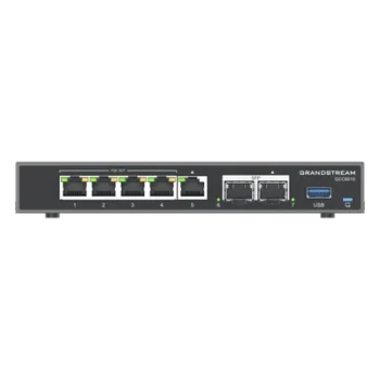 Router Firewall / IP PBX 24 Usuarios / Switch PoE 4 Puertos / SFP 2.5G / VPN 2.5 Gbps / 3x WAN Configurables