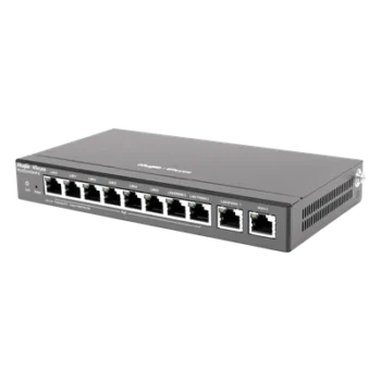 Router Balanceador SD-WAN / 1.5 Gbps / 350 Usuarios / 8 Puertos Gigabit PoE+ 110W / 4 WAN / Gestión en Nube