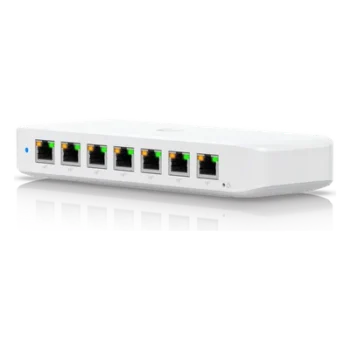 Switch PoE Capa 2 / 8 Puertos GbE / 7 Puertos PoE+ / 1 Puerto PoE++ / Conmutación 16 Gbps / 256 VLANs