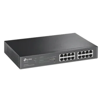 Switch PoE+ Easy Smart / 16 Puertos Gigabit / 8 Puertos PoE+ / 150W / 32Gbps / 9KB Jumbo Frame