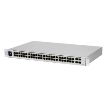 Switch PoE / 48 Puertos Gigabit / 32 Puertos PoE+ / 4 SFP 1G / 195W / 104 Gbps / 1U Rack / 1.43 x 11.22 x 17.41 pulgadas