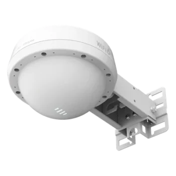 Punto de Acceso Mesh Wi-Fi 6 Exterior / IP68 / Omnidireccional / PoE In + SFP Uplink Gigabit / MU-MIMO 2x2 / 512 Clientes / 2400 Mbps en 5 GHz