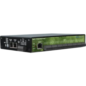 Controlador de Relé Ethernet / 16 Salidas SPDT Forma C / Comunicación Modbus TCP-IP / Monitoreo Ambiental Integrado